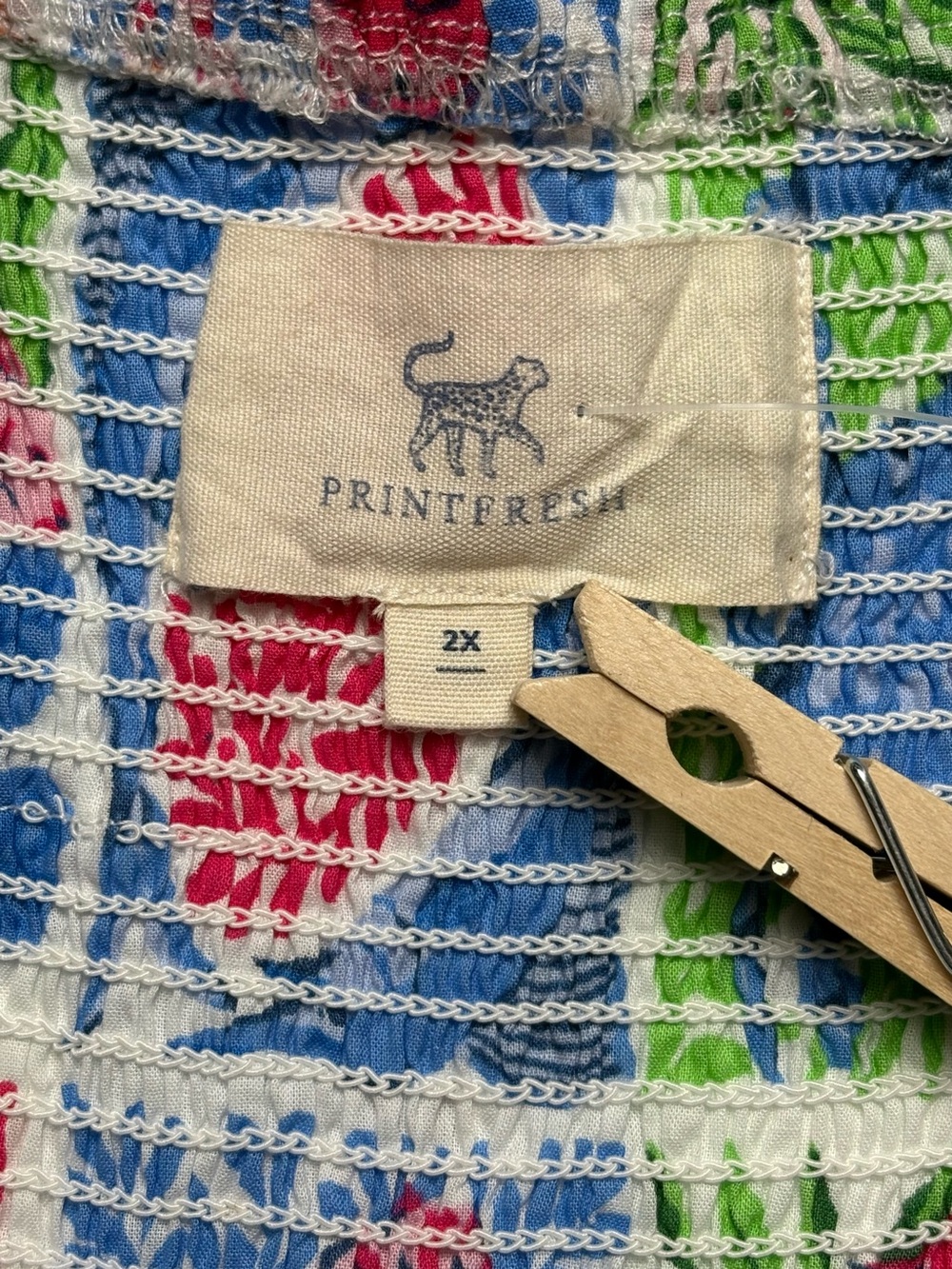 NWT Printfresh Stained Glass Sea Siren Maxi Dress Size 2X - Picture 12 of 16